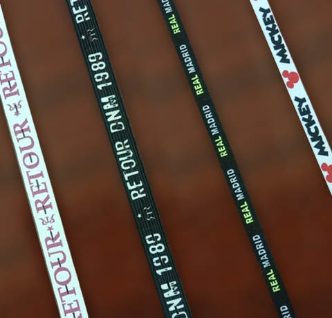 Printed Elastic